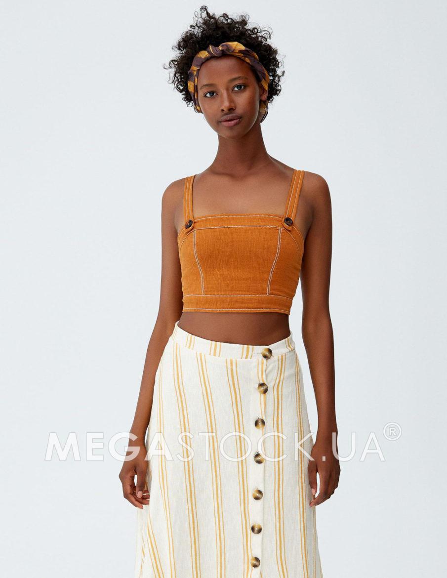 Топ PULL & BEAR Ж1066499 (9471/366/305) колір коричневий