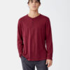 Футболка д/р PULL & BEAR М0117972 (9231/504/606) цвет бордовий