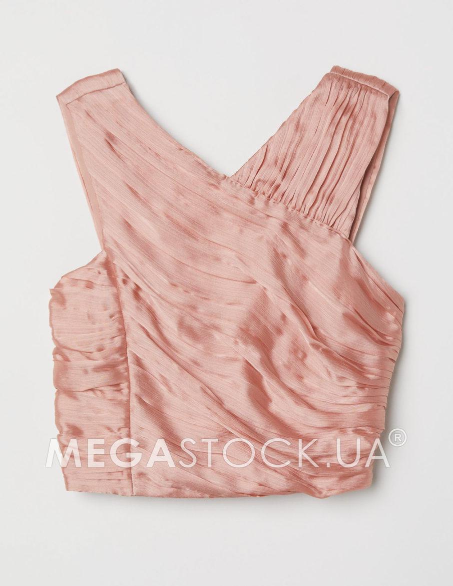 Блуза H&M Ж1084909 (06335747А) колір рожевий