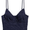 Топ H&M Ж1084955 (06176607) колір синій