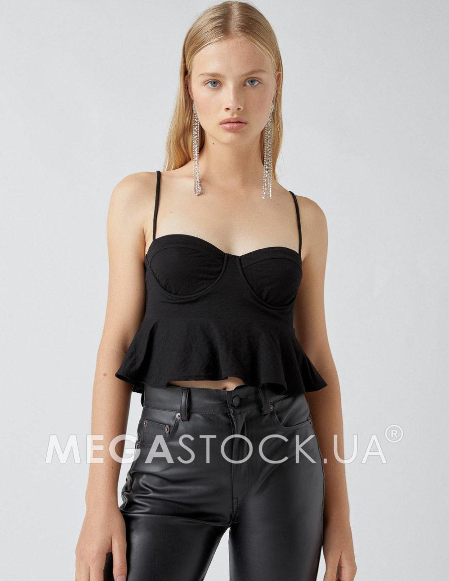 Топ PULL & BEAR Ж1085633 (9244/324/800А) колір чорний