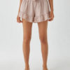 Шорти PULL & BEAR Ж1085944 (9695/302/629) цвет бежевий