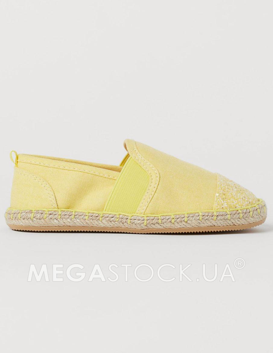 Мокасини H&M ДД009167 (0947424) колір жовтий