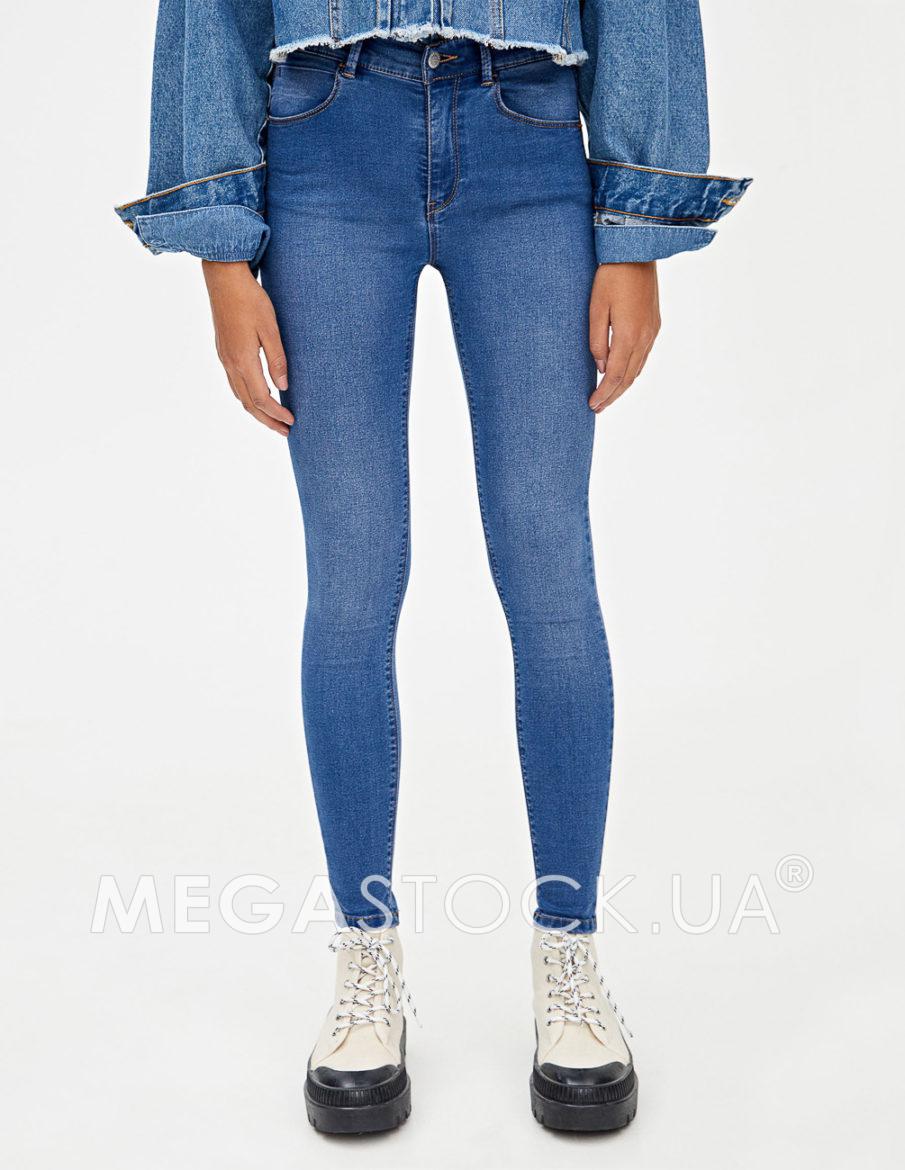 Джинси PULL & BEAR Ж1090366 (9684/313/427) колір блакитний