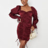 Сукня MISSGUIDED Ж1090965 колір бордовий