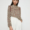 Блуза PULL & BEAR Ж1091927 (5474/343/701) колір різнокольоровий