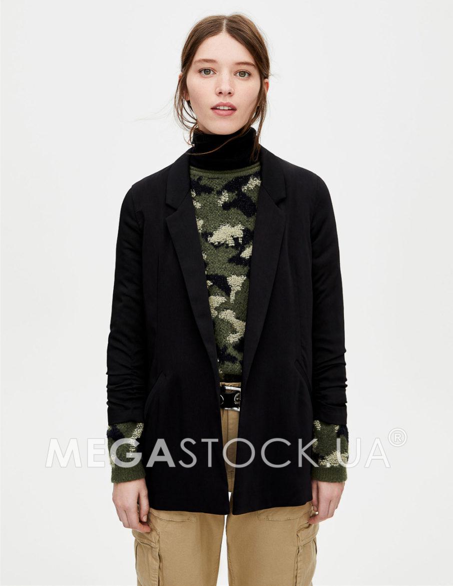 Піджак PULL & BEAR Ж1091991 (9780/315/800) колір чорний