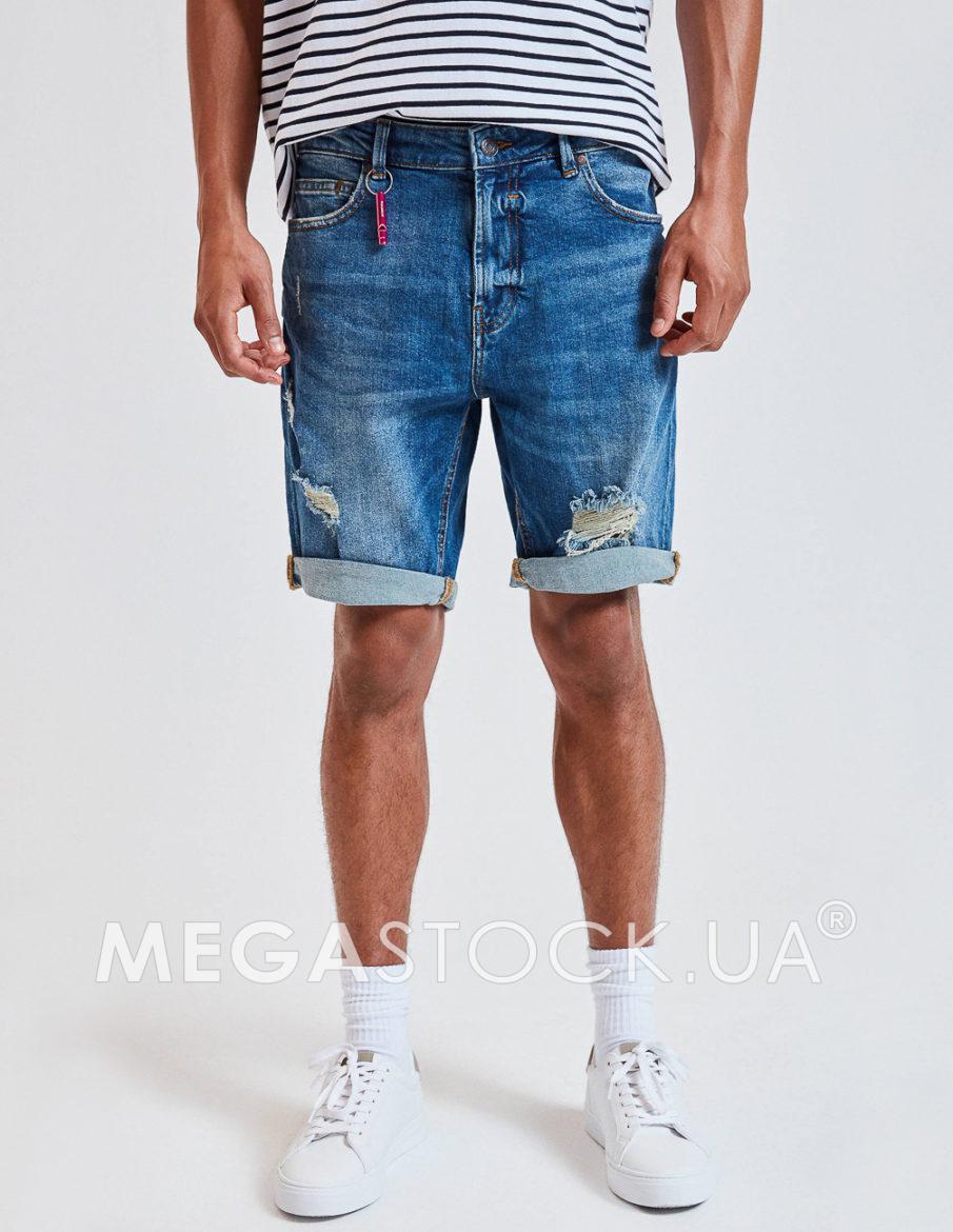 Шорти PULL & BEAR М0126221 (5694/519/407) колір синій