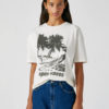 Футболка PULL & BEAR Ж1094575 (9249/308/805) колір бежевий