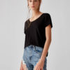Футболка PULL & BEAR Ж1094658 (5236/307/800) колір чорний