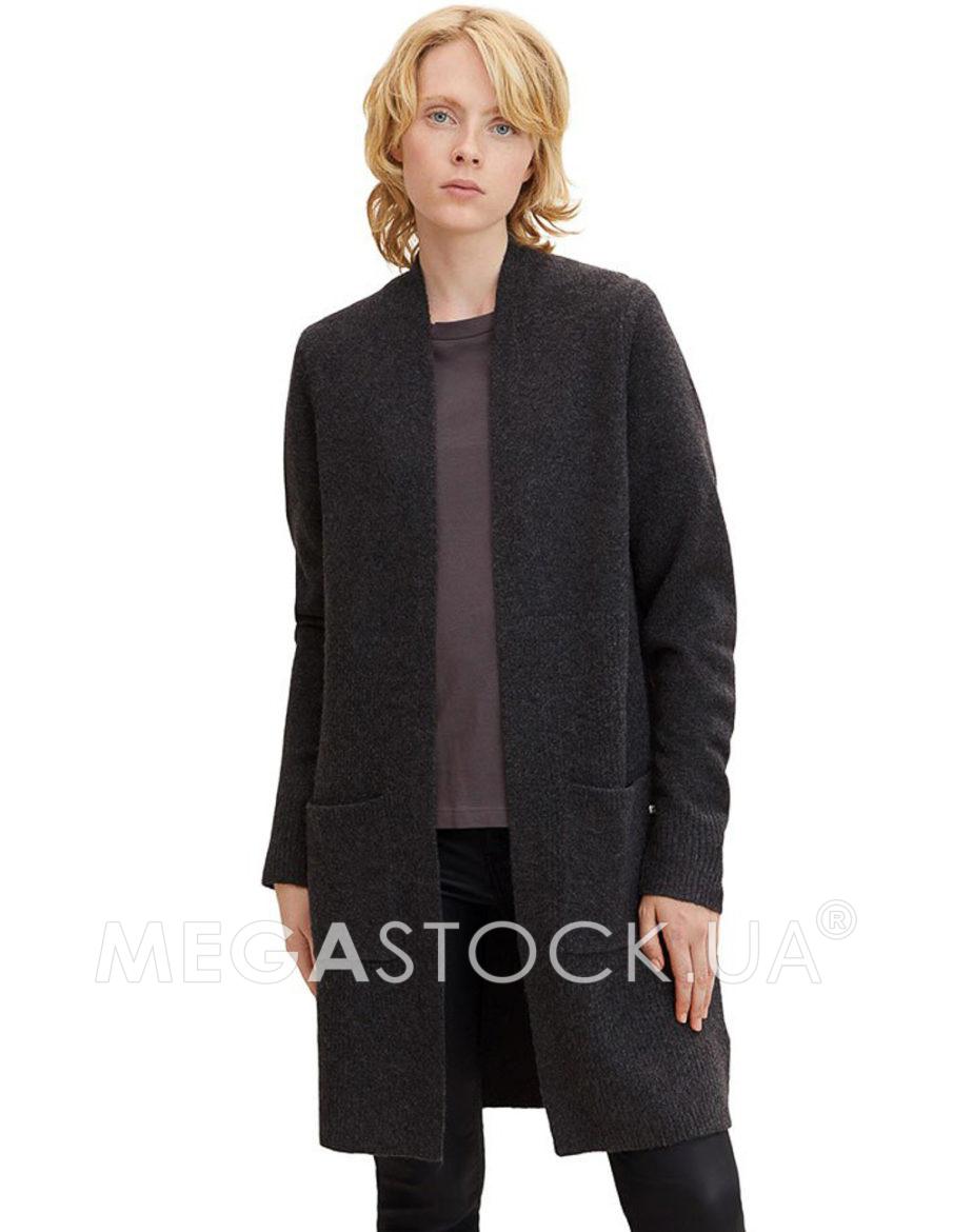 Кардиган Tom Tailor Ж1097947 колір сірий