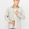 Сорочка д/р celio М0129290 (baoverwash) колір сірий