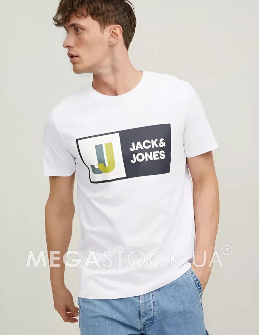 Футболка JACK&JONES М0130160 (12216270) колір білий