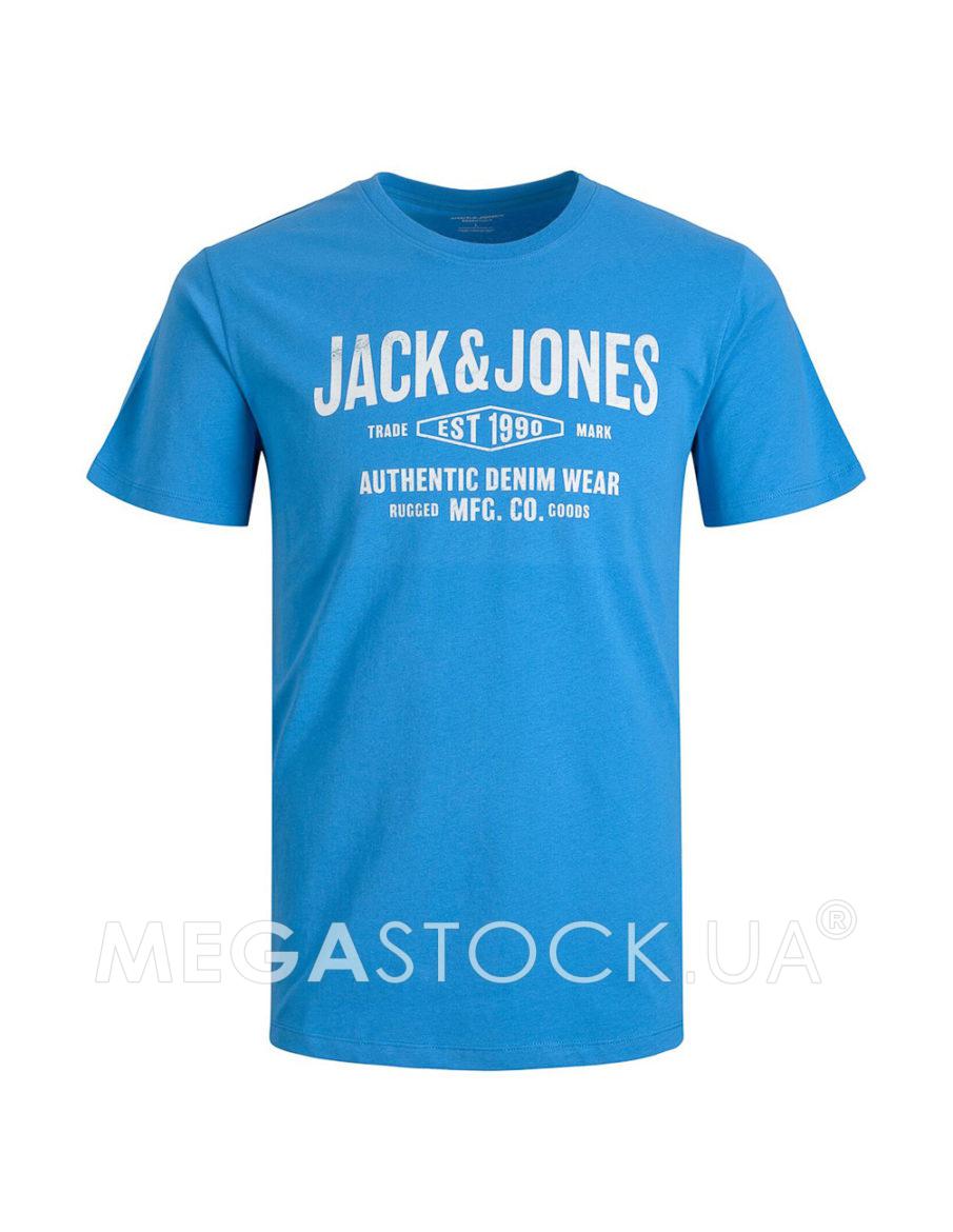Футболка JACK&JONES М0130477 (12210949) колір блакитний