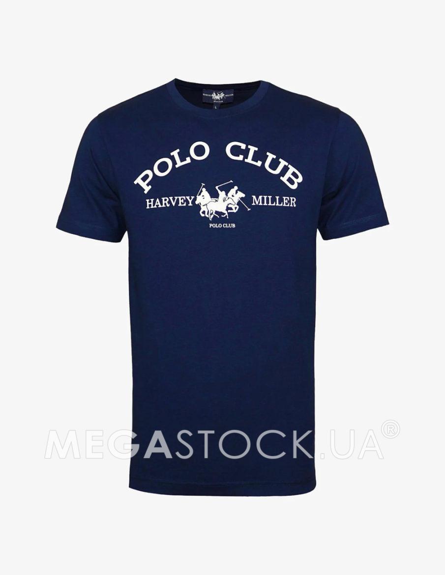 Футболка HARVEY MILLER М0130977 (HRM4490) колір синій