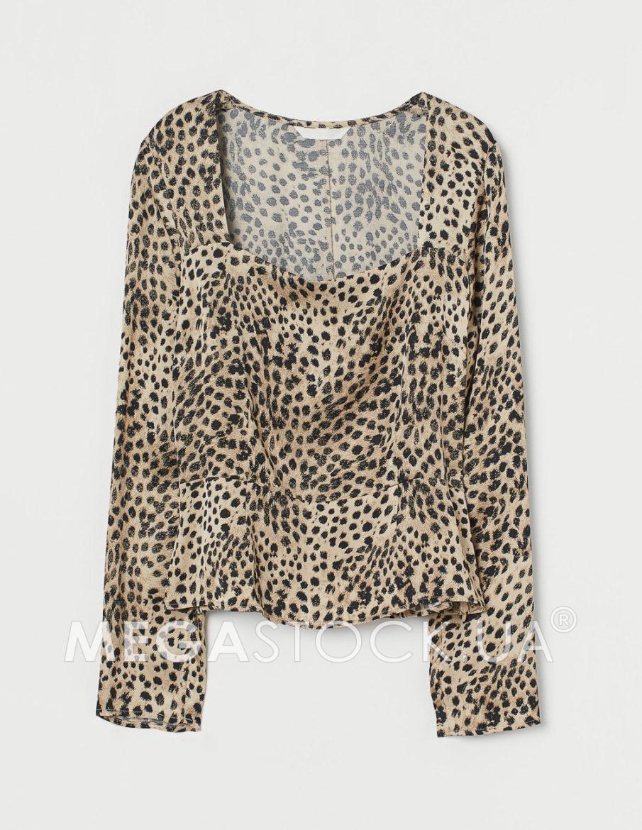 Блуза H&M Ж1104424 (09423423) колір різнокольоровий