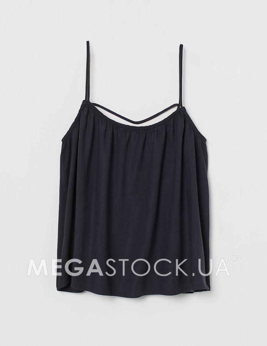 Майка H&M Ж1105082 (09577733) колір чорний