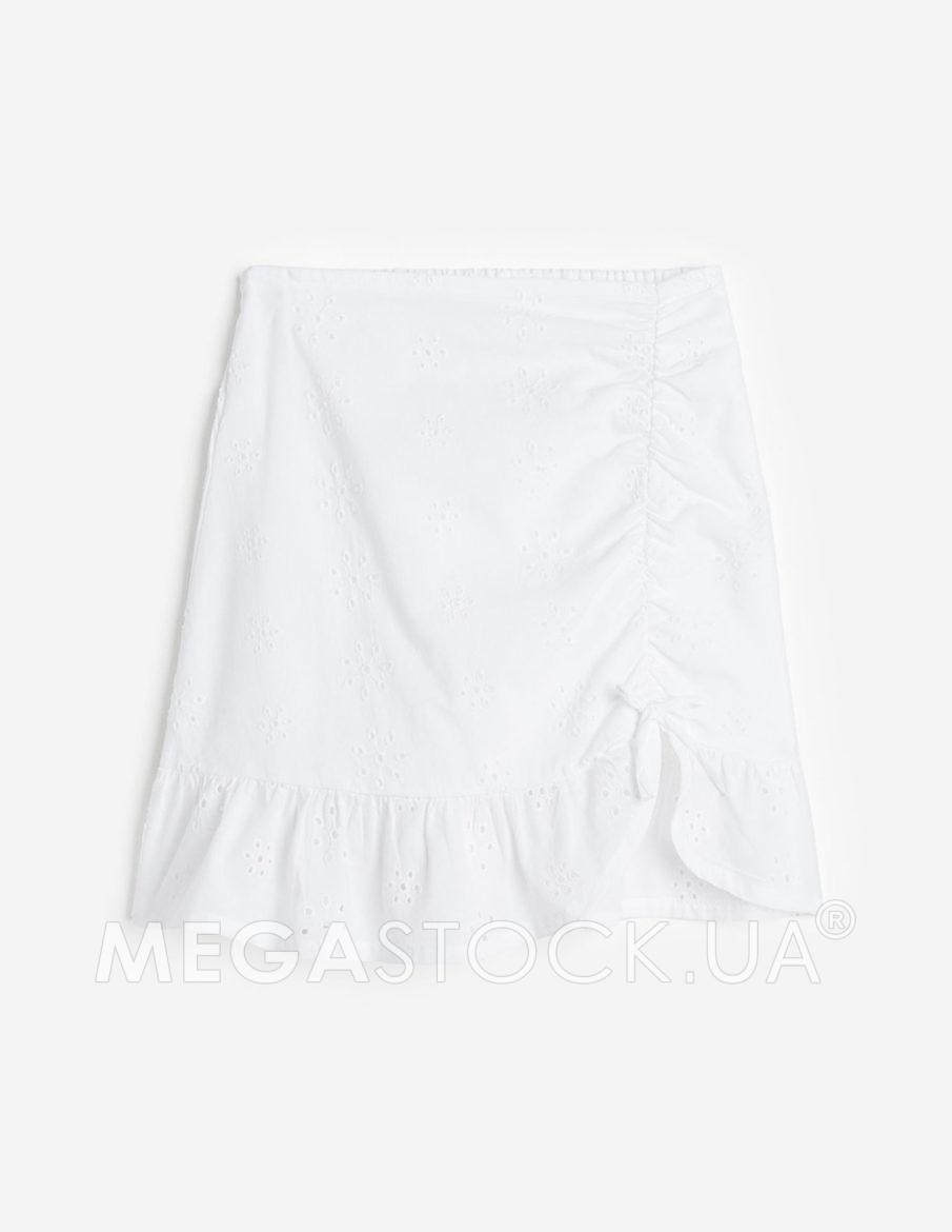 Спідниця H&M ДД011800 (11575437) колір білий