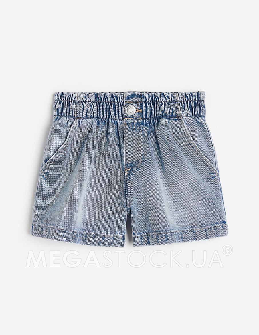 Шорти H&M ДД011829 (11157917) колір блакитний