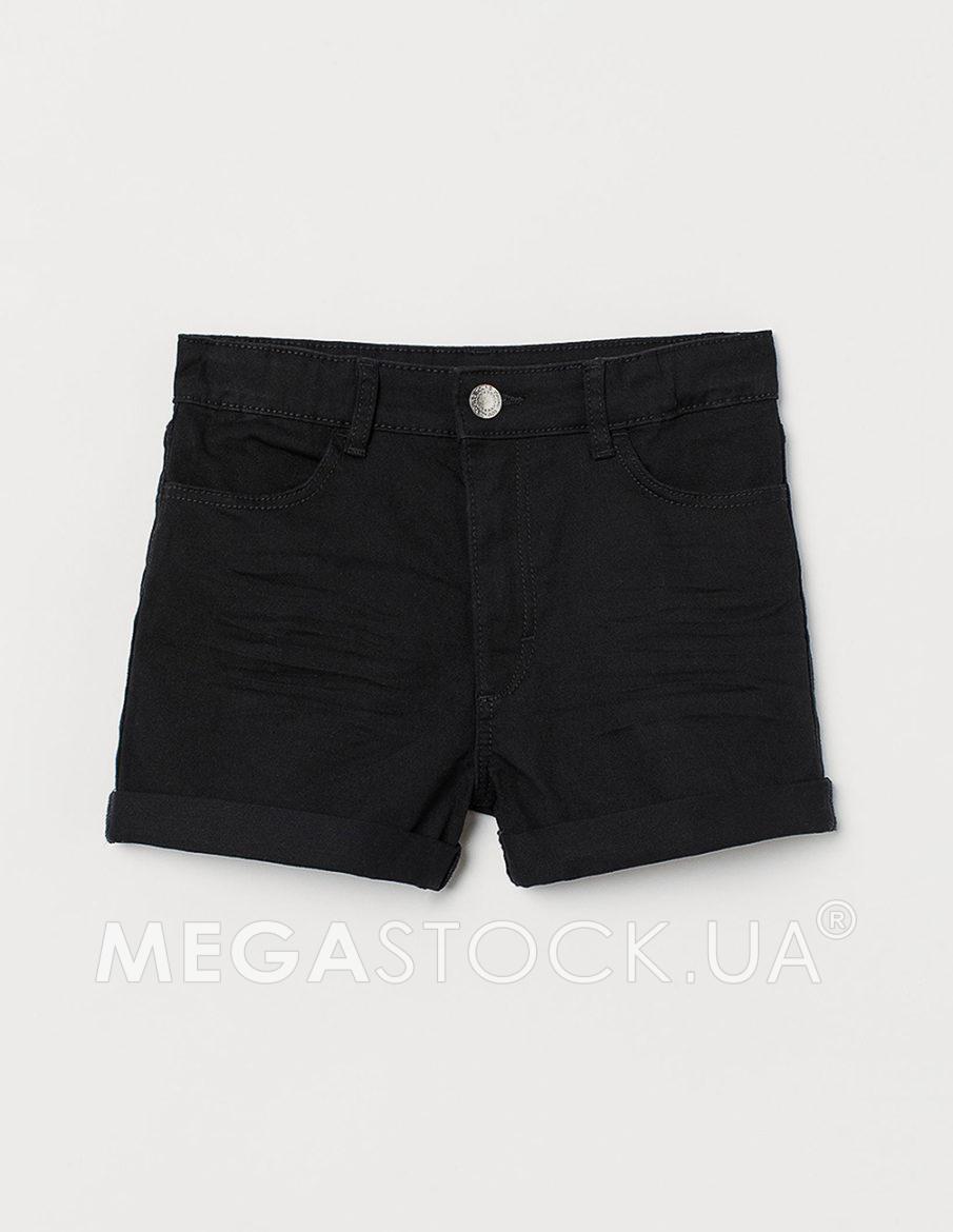 Шорти H&M ДД011835 (07967853 07967851) колір чорний