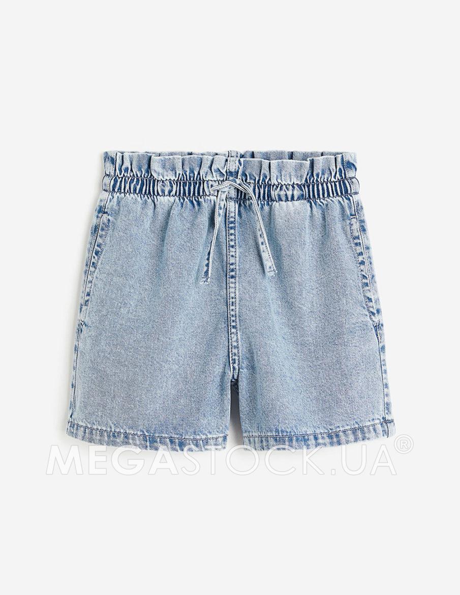 Шорти H&M ДД011843 (11411647) колір блакитний