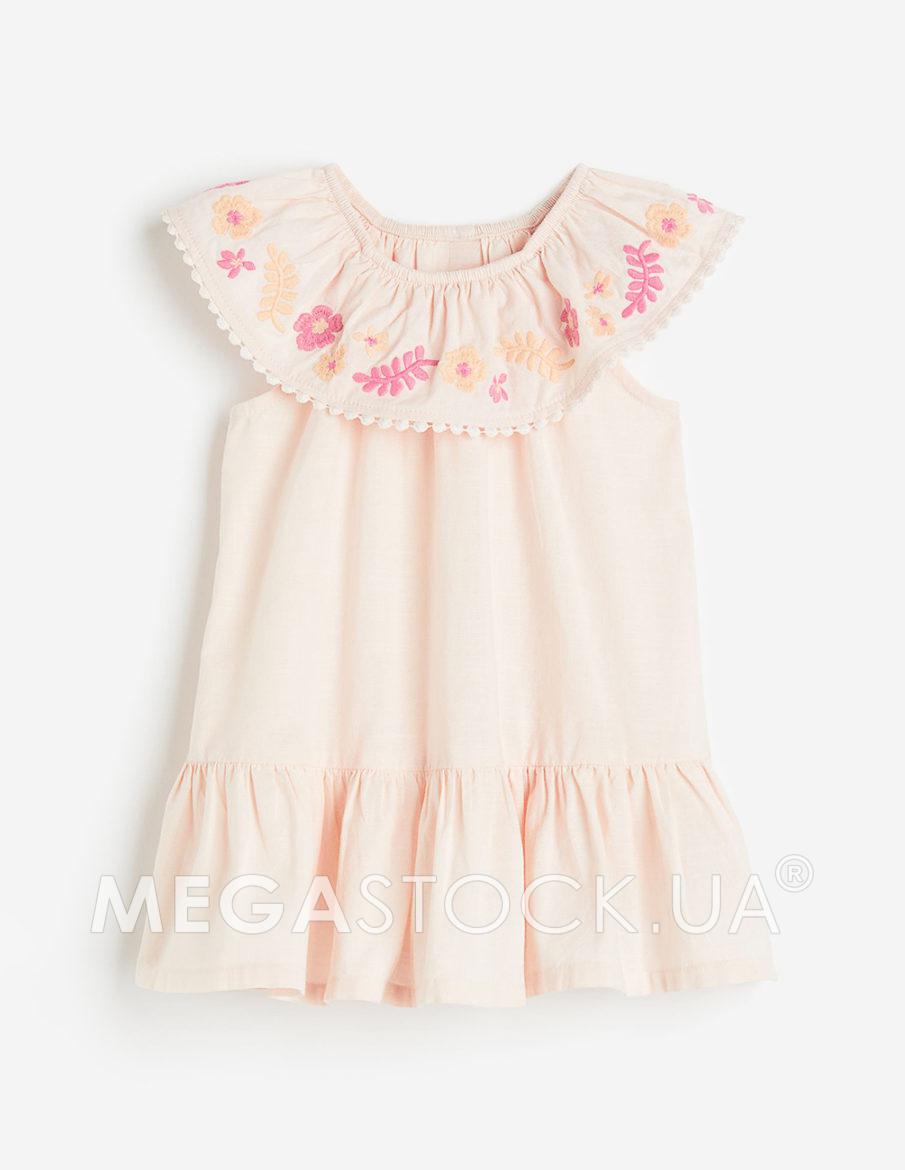 Сукня H&M ДД012069 (11371847) колір рожевий