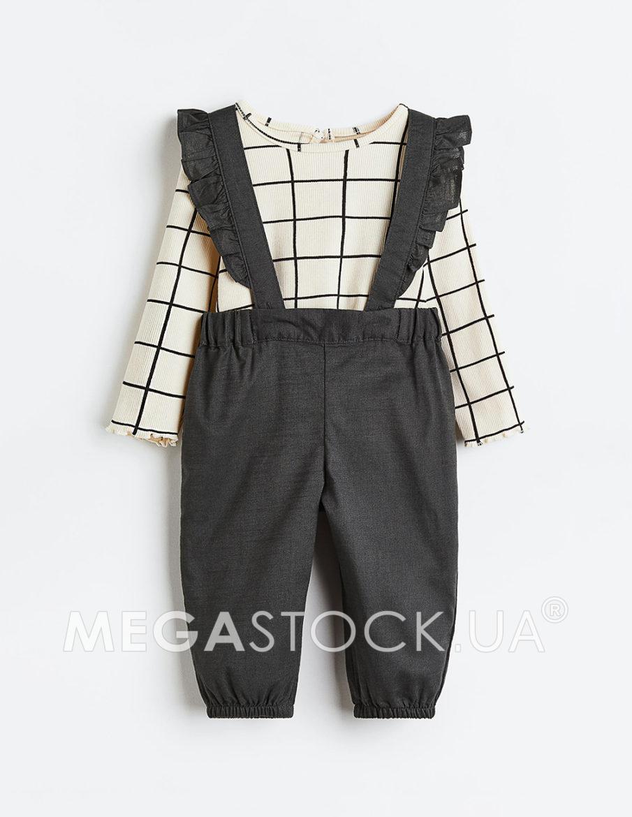 Комбінезон H&M ДД012104 (11303207) колір сірий
