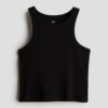 Майка H&M ДД012939 (10177085) колір чорний