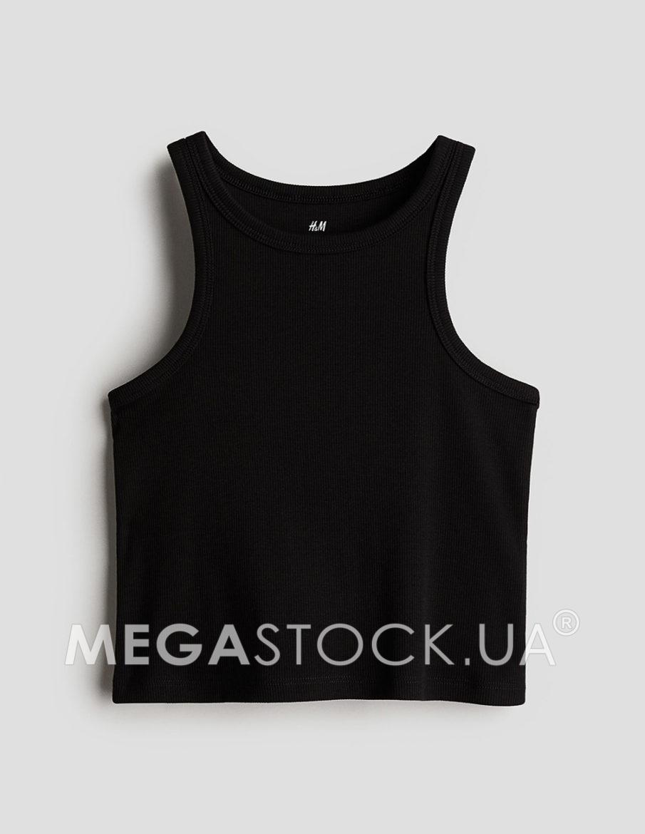 Майка H&M ДД012939 (10177085) колір чорний