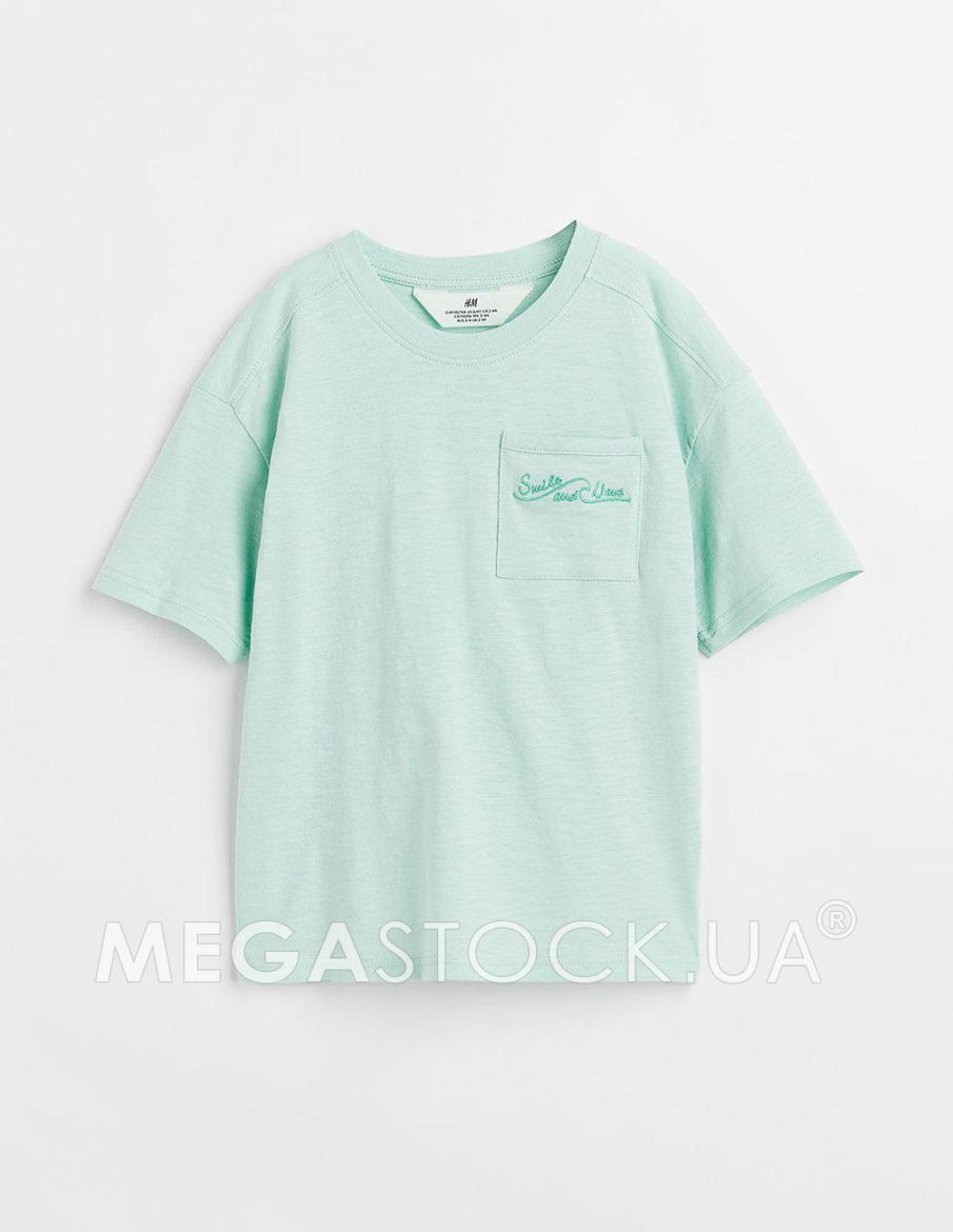 Футболка H&M ДМ008732 (10346135) колір зелений