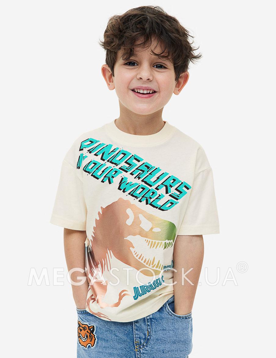Футболка H&M ДМ008740 (11174677) колір білий