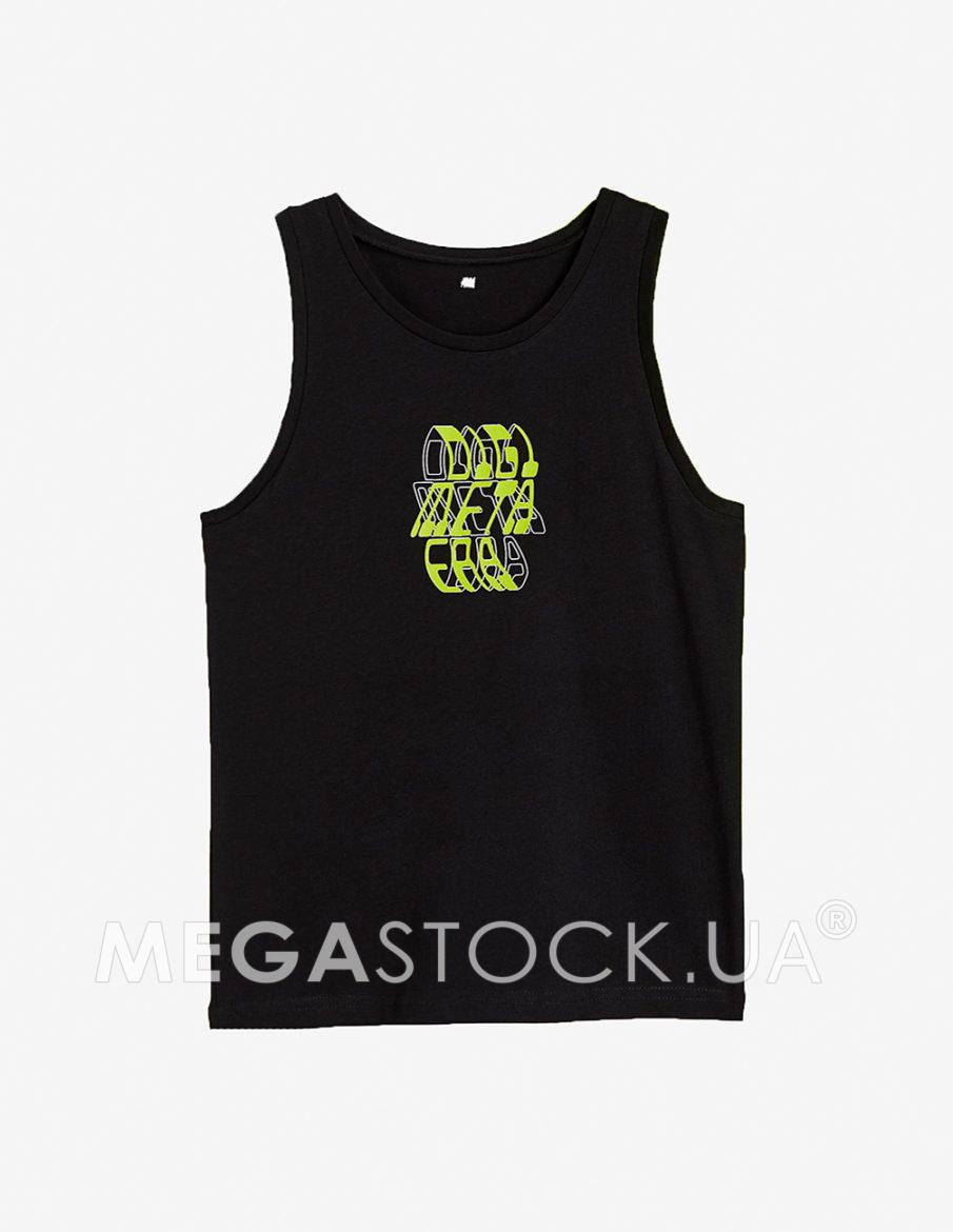 Майка H&M ДМ008799 (11190877) колір чорний