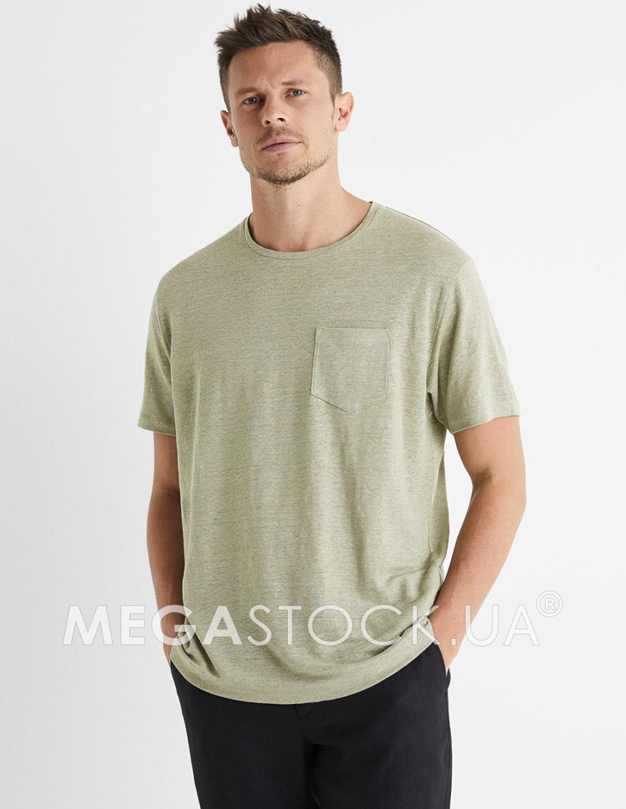 Футболка celio М0131591 (60089118) колір зелений