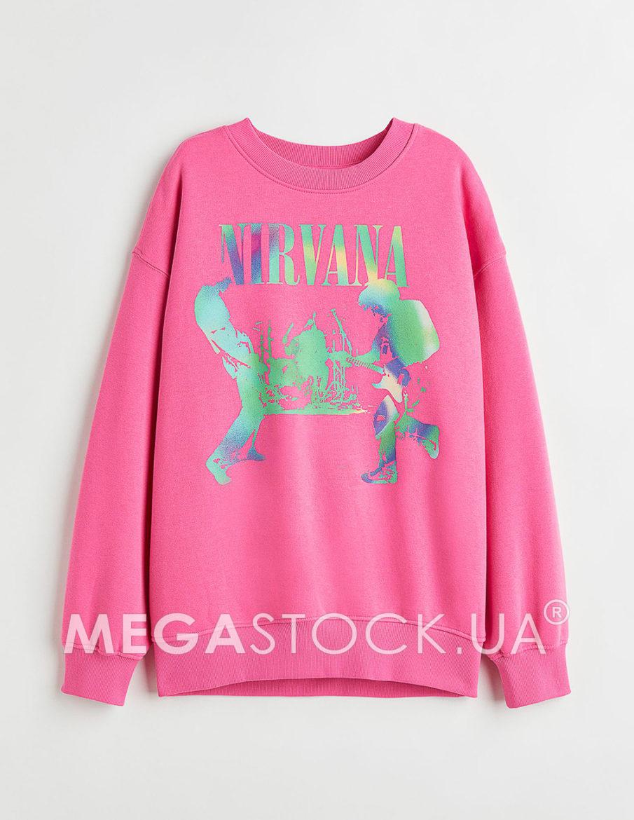Світшот H&M ДД013059 (10815666) колір рожевий