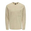 Лонгслів ONLY&SONS М0133092 (22028153) колір бежевий