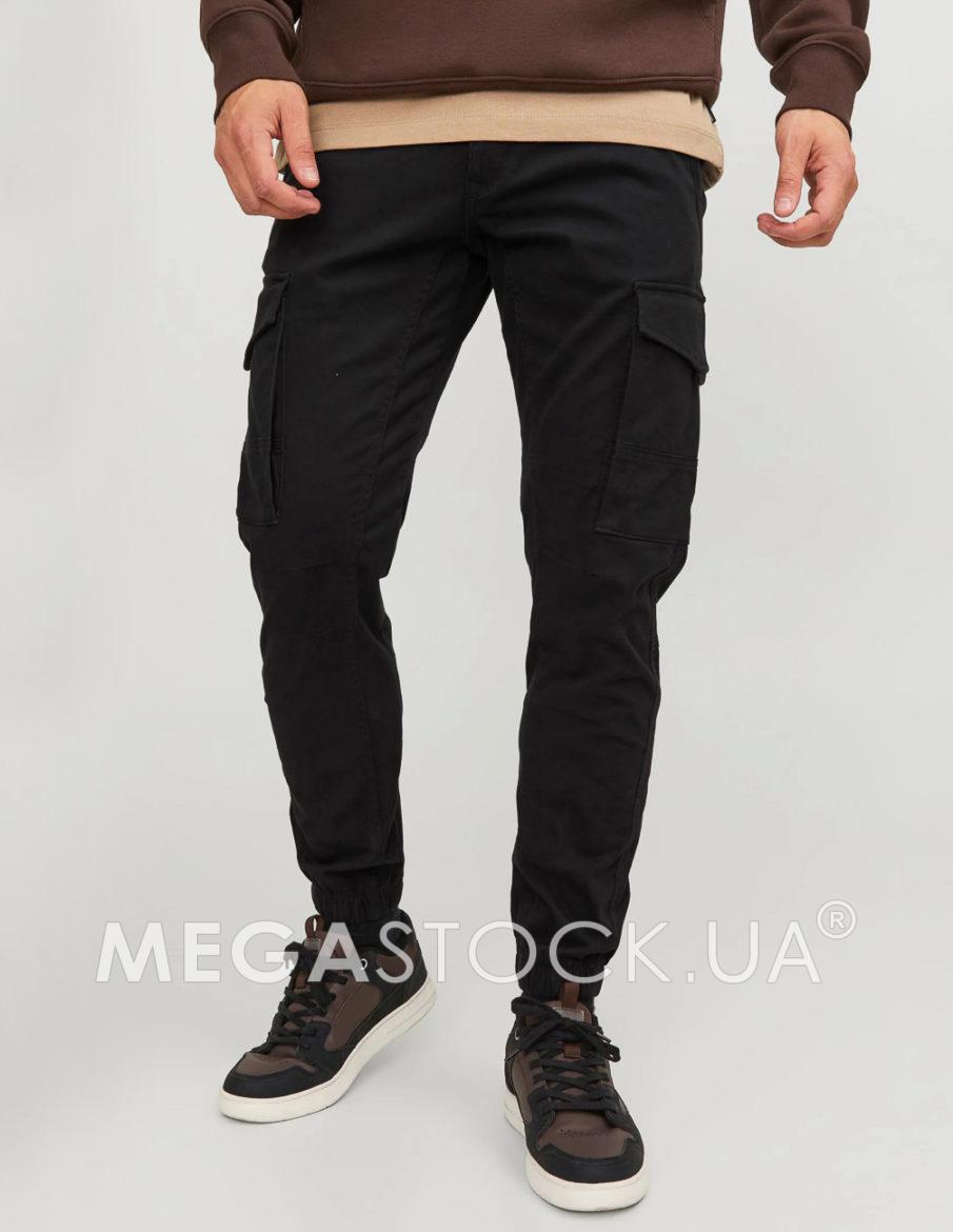 Брюки JACK&JONES М0133199 (12139912) колір чорний