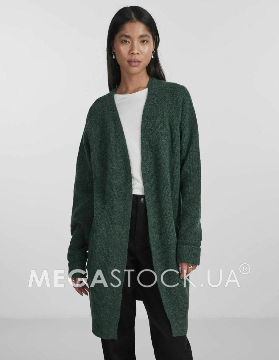 Кардиган PIECES Ж1112889 (17098266) колір зелений