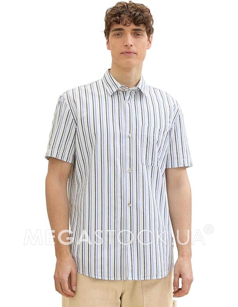 Сорочка к/р Tom Tailor М0135357 (1041385) колір різнокольоровий
