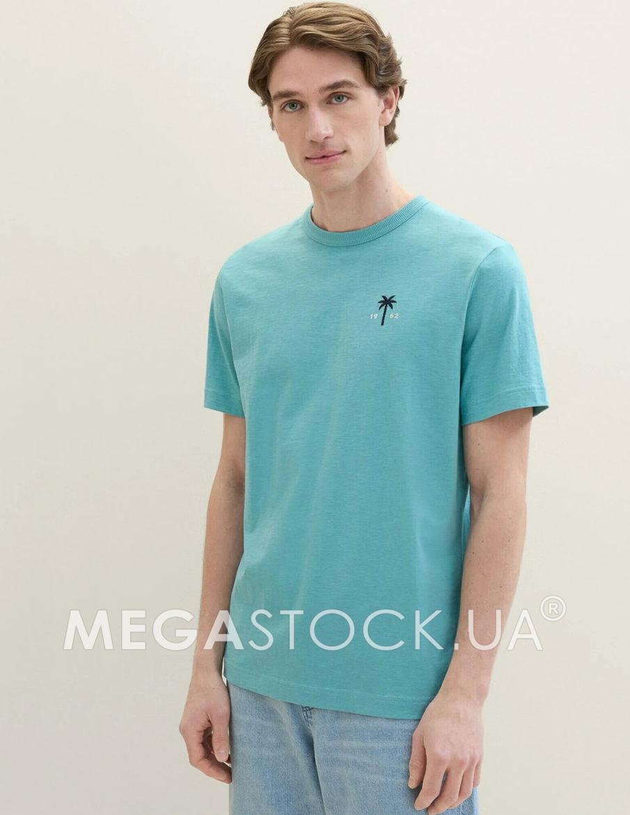 Футболка Tom Tailor М0135404 (1041821) колір блакитний