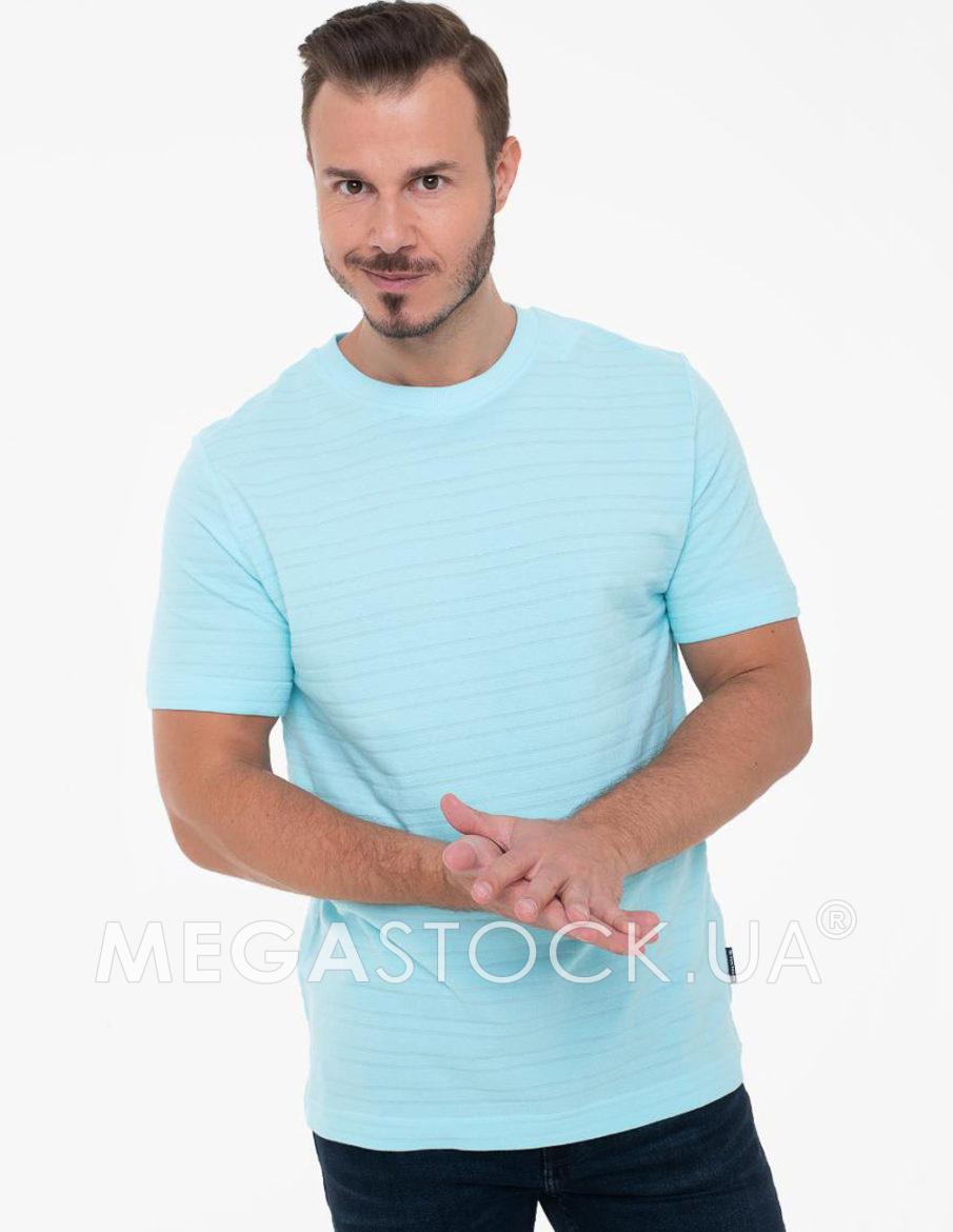 Футболка Tom Tailor М0135430 (1042131) колір блакитний