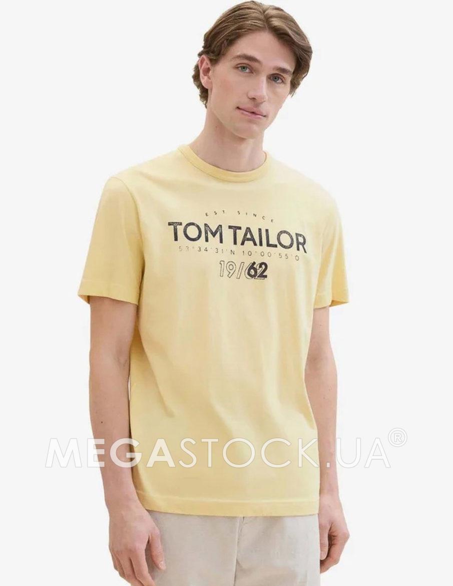 Футболка Tom Tailor М0135444 (1041871) колір жовтий