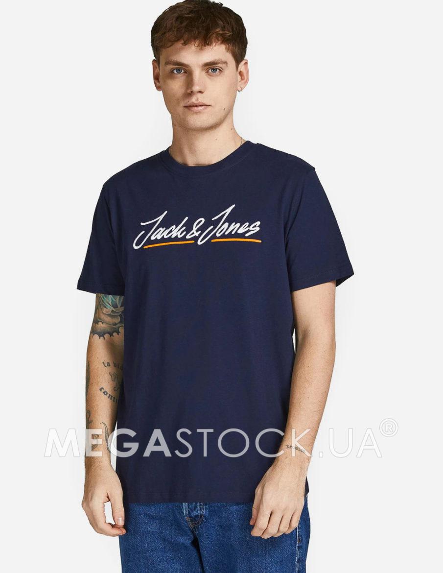 Футболка JACK&JONES М0135491 (12205107) колір синій