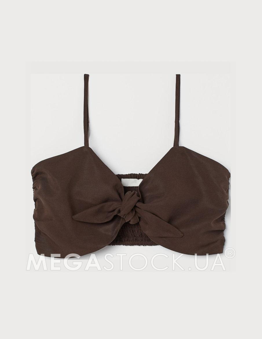 Топ H&M Ж1116006 (09868683) колір коричневий