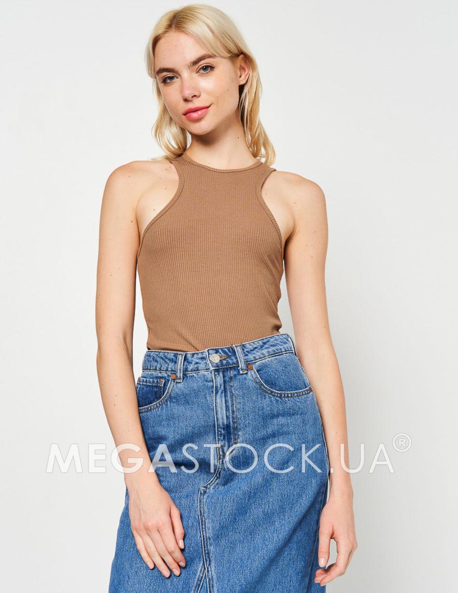 Майка H&M Ж1116062 (09787403) колір коричневий