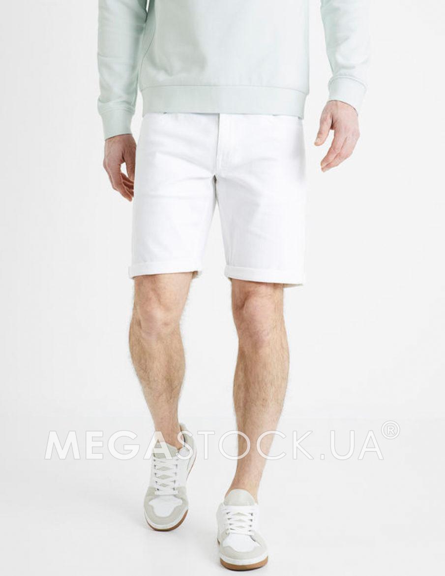 Шорти celio М0135916 колір білий