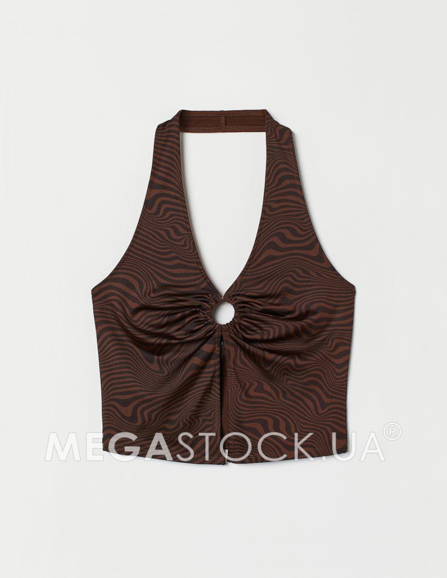 Топ H&M Ж1115994 (10562064) колір коричневий