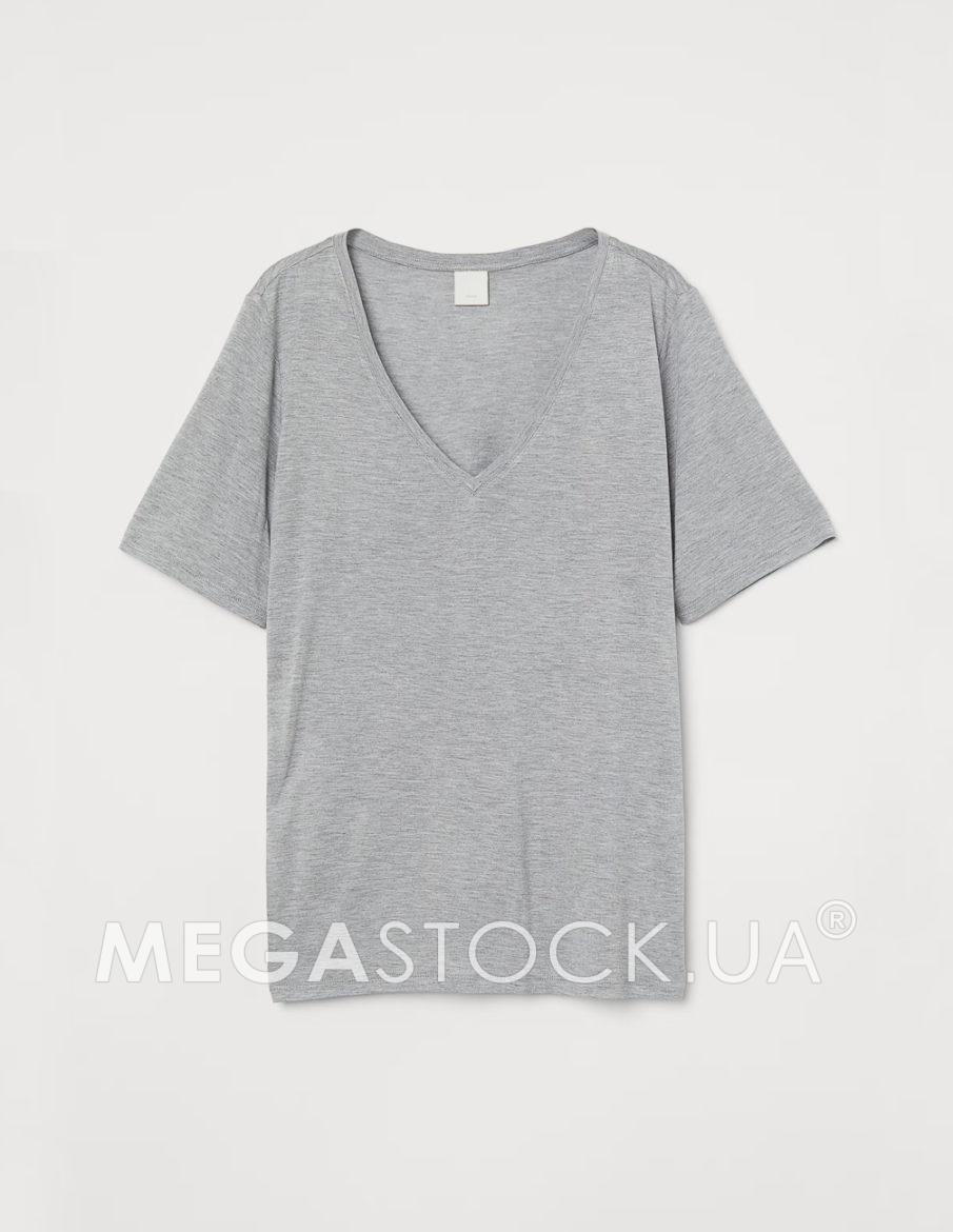 Футболка H&M Ж1116018 (09766613) колір сірий