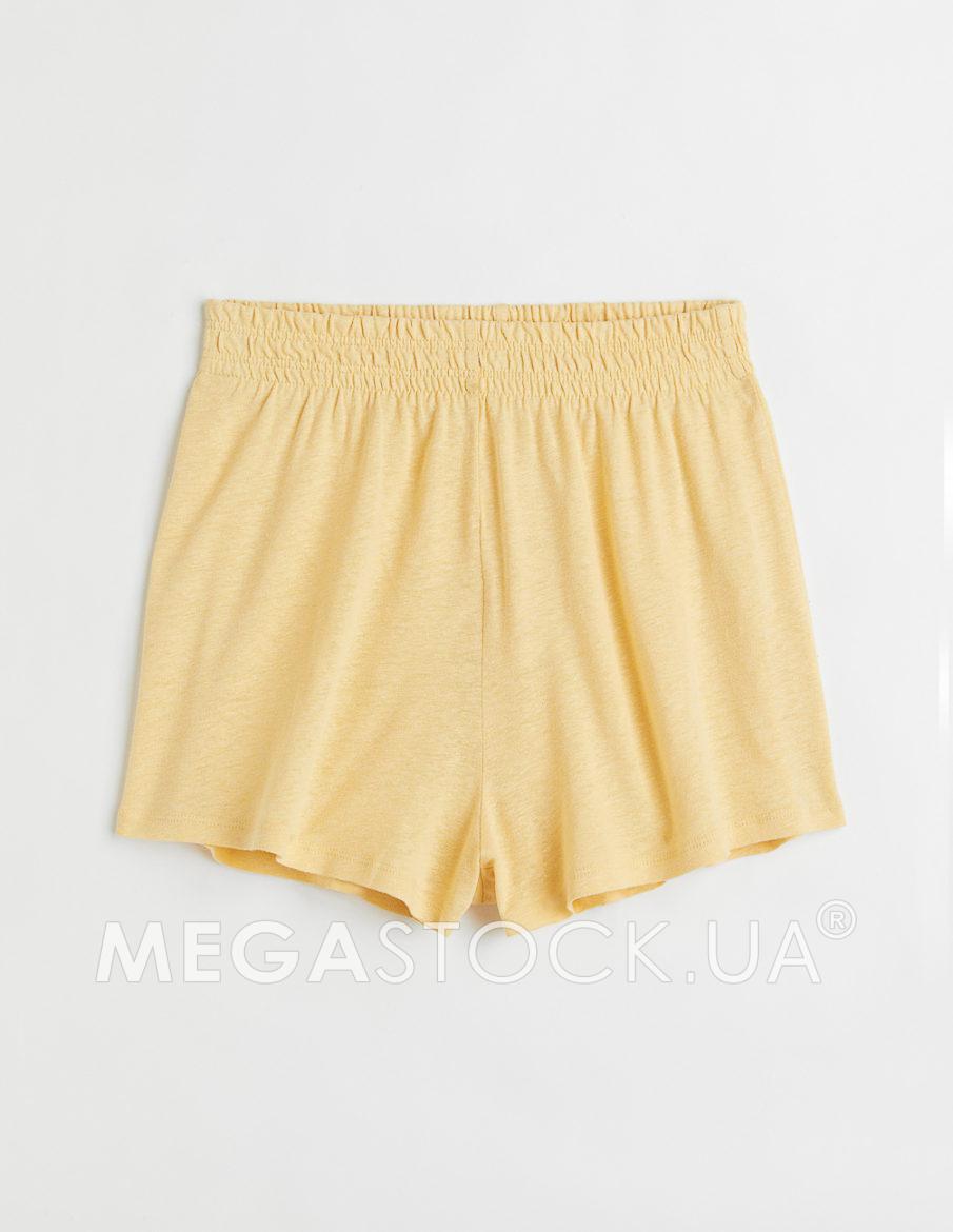 Шорти H&M Ж1116986 (10559835) колір жовтий