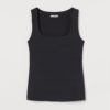 Майка H&M Ж1117875 (09214365) колір чорний