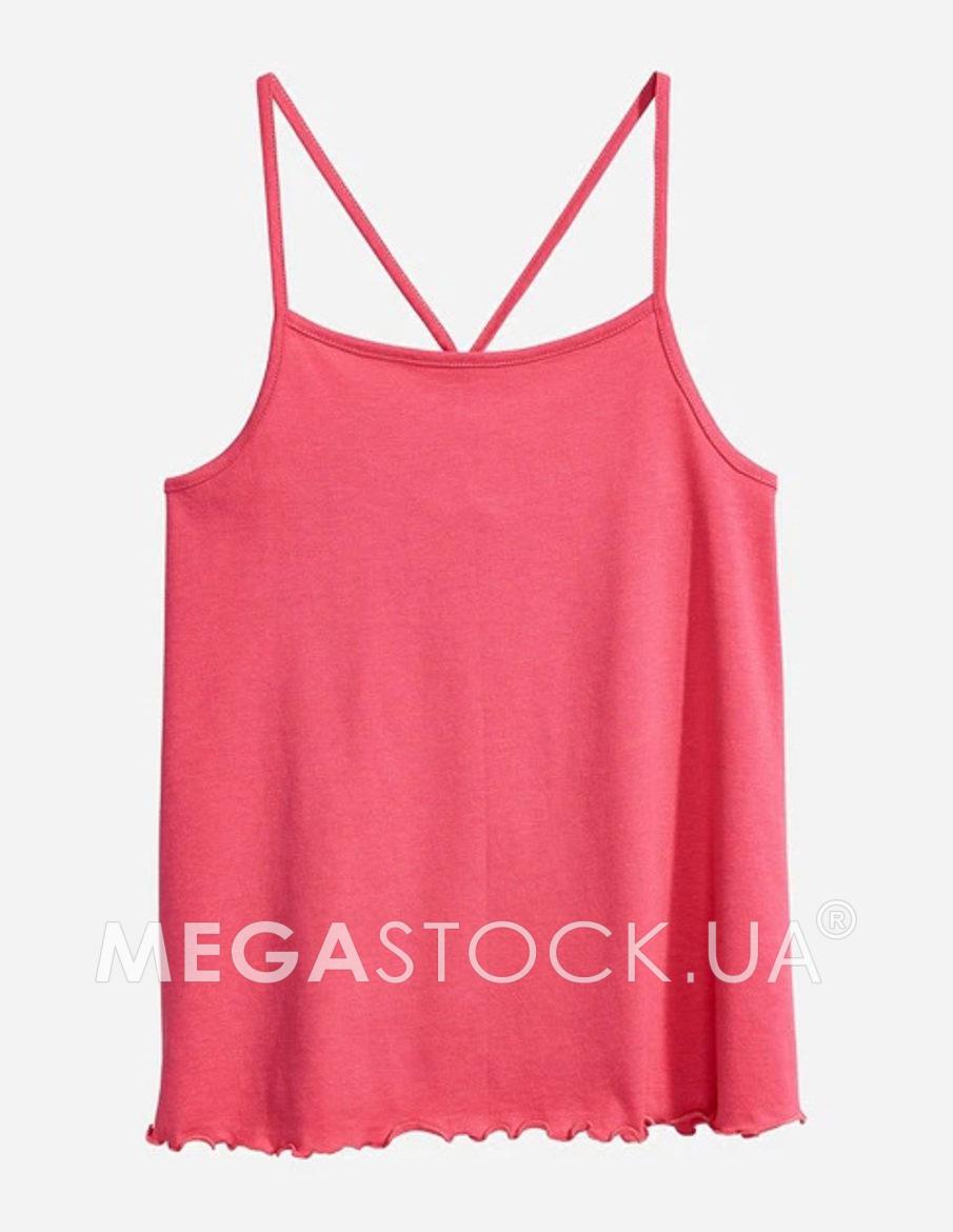 Майка H&M ДД015398 (04915635) колір рожевий